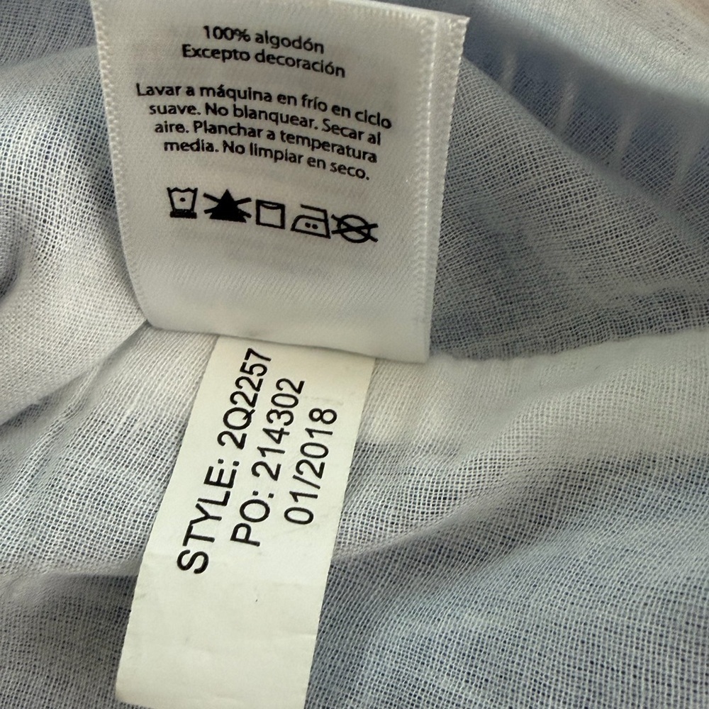 Vineyard Vines Blue Striped Embroidered Mini Shift Dress Large Sleeveless - Picture 7 of 12